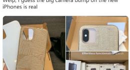 网曝苹果iPhone 11全系手机壳：“浴霸”式后置摄像头或成真