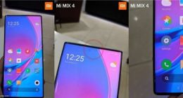 疑似小米MIX 4真机照再曝光：屏下摄像头+瀑布屏