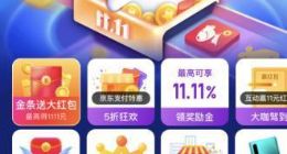 京东金融发10亿“京贴” 助力全民狂欢11.11