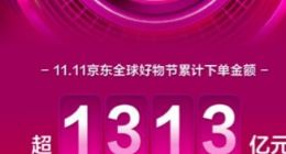 京东11.11全球好物节：消费升级趋势明显 十天累计下单金额超1313亿