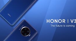 荣耀V30背部外形曝光