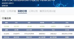 科创板｜安恒信息今日收盘报110.06元 上市以来首次下跌