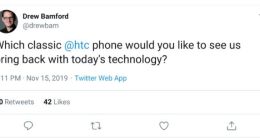 HTC要打情怀牌？有意推出经典复刻手机