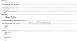 苹果注册超级视网膜屏商标 或用于下代iPhone全面屏设计