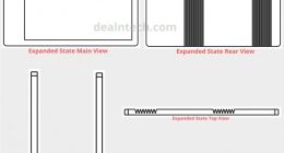 小米折叠屏专利曝光：双铰链/双折叠 还有四摄