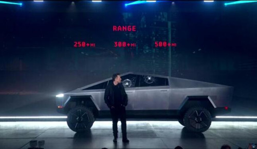 电动皮卡续航里程_500