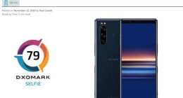 索尼Xperia 5前置摄像头DxOMark得分出炉未能进入前十