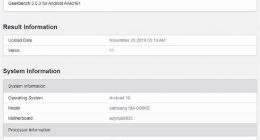 三星Galaxy S11现身Geekbench跑分库：Exynos 990+12GB内存