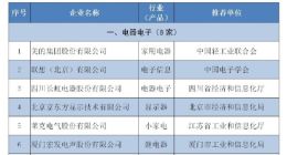 工信部公示第一批工业产品绿色设计示范企业名单 美的、联想上榜
