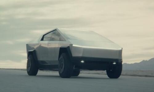 特斯拉电动皮卡Cybertruck...