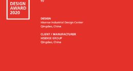 海信社交电视荣膺2020德国IF产品设计奖