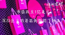 市值跌至1亿美元，深陷巨亏的蘑菇街做错了什么？