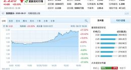 北汽集团拟接盘神州租车 后者收盘涨23%