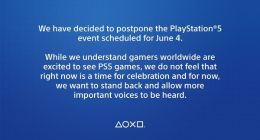 戏剧性一幕出现：索尼宣布PS5发布会无限期推迟