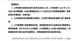 乐视网：退市整理期首日开盘参考价为1.69元