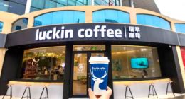 瑞幸咖啡“江豚守护”主题店今天正式开业