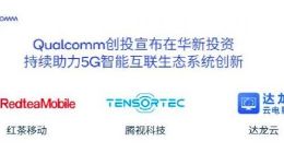 Qualcomm创投宣布在华新投资 助力5G智能互联生态系统创新