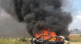 Model 3失控翻滚后起火 现场火光冲天！特斯拉官方回应