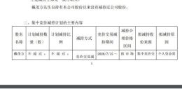 江淮汽车：董事戴茂方拟减持不超过2.5万股