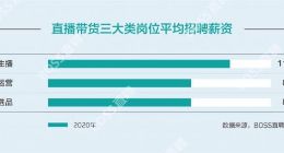 BOSS直聘发布人才报告 2020上半年带货主播月均薪11220元