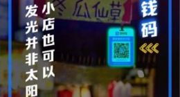 为方便店主夜间收钱 支付宝上线夜光收钱码