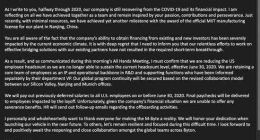 拜腾美国办公室将于6月30日前裁员 保留相关研发和运营岗位