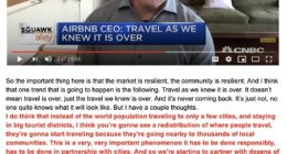 爱彼迎回应“破产“：纯属谣言 旅行不再是曾经那个样子