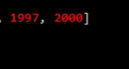 云计算开发学习笔记：Python3列表