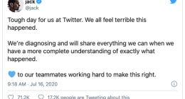 Twitter CEO回应大规模账户被黑：这是“艰难的一天”