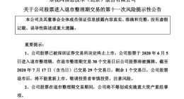 乐视退：退市整理期已交易29个交易日 剩余1个交易日