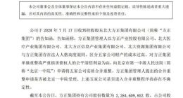 方正证券：控股股东方正集团及其子公司被申请合并重整