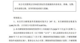韵达股份：7月22日将解禁166.08万股股票