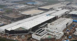 特斯拉披露上海超级工厂Model Y厂房建设进展 大量设备已安装到位