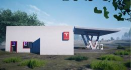 《和平精英》玩跨界 特斯拉主题店超级充电站现身海岛