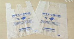 日本公司研发出可在海水中降解的购物袋：一年即可分解