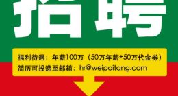 微拍堂招兵买马：百万薪资，你确定不来试试？