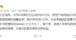 一加李开新：618 已达成目标 113%，9R 卖的最好