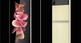 三星Galaxy Z Flip 3 360°渲染图曝光：上下翻折 唤醒一代人记忆