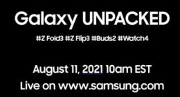 报道称三星将于下月推出Galaxy Z Fold 3等新品 搭载屏下摄像头