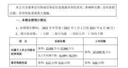 完美世界：预计上半年盈利2.3亿至2.7亿元