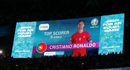 C罗捧得史上首个区块链得分王奖杯 1600名支付宝用户获同款得分王数字奖杯