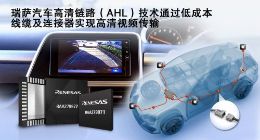 瑞萨电子推出全新汽车摄像头解决方案