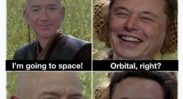 贝索斯将“上天” 马斯克：他只是到太空边缘看看