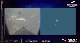 贝索斯首飞成功 完成10分钟太空之旅