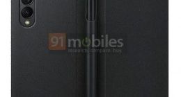 三星Galaxy Z Fold3保护套渲染图曝光：支持S Pen手写笔实锤