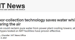 发电厂每年竟浪费40%水资源？麻省理工新系统可有效节水