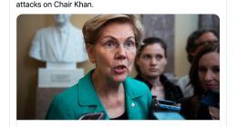 伊丽莎白·沃伦：亚马逊和脸书回避莉娜·可汗是惧怕她的“专业性”