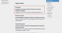 字节跳动获得计算语言学顶级会议ACL“最佳论文”奖