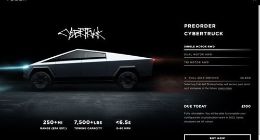 特斯拉Cybertruck电动皮卡提车日延后