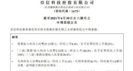 亚信科技上半年净利润2.8亿元 同比增加20.2%